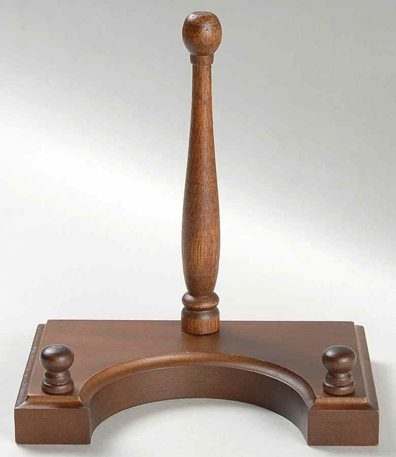 Wedding Promises Collection Wood Dinner Plate-Stand by Lenox-1