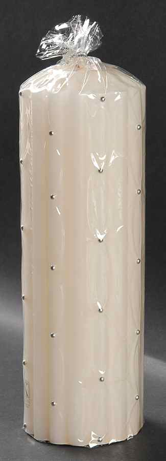 Wedding Promises Collection 9" Pillar Candle (Wax) by Lenox-1