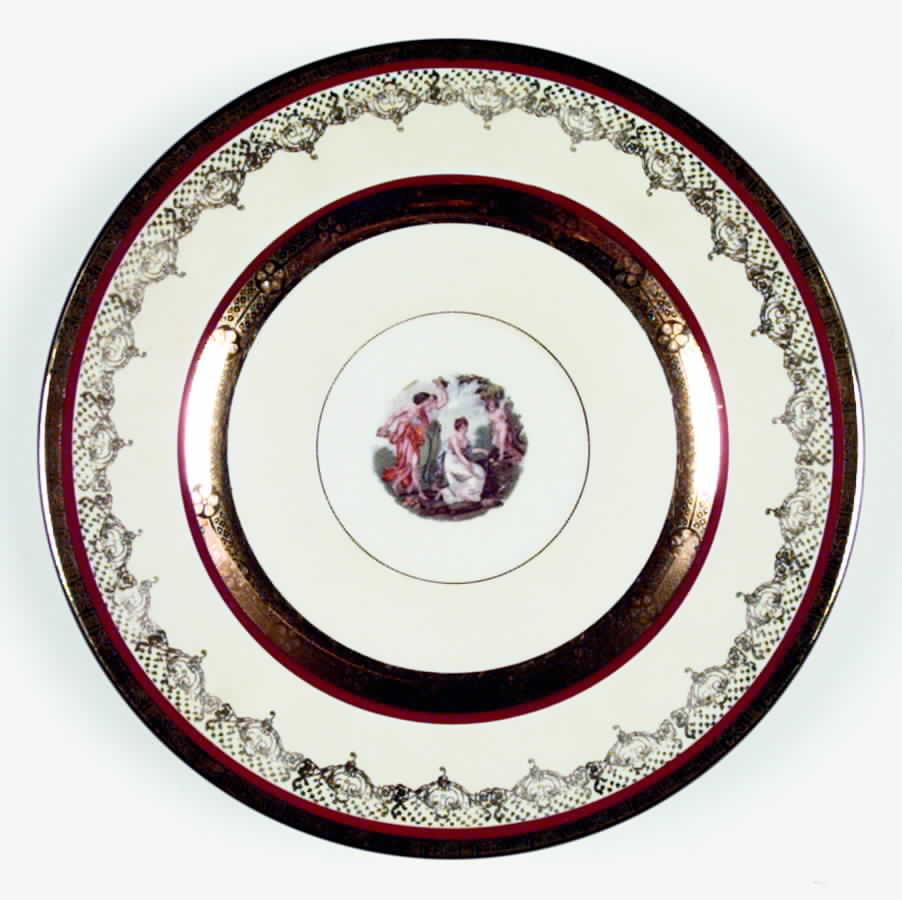 LP6 Luncheon Plate by La Petite China-1