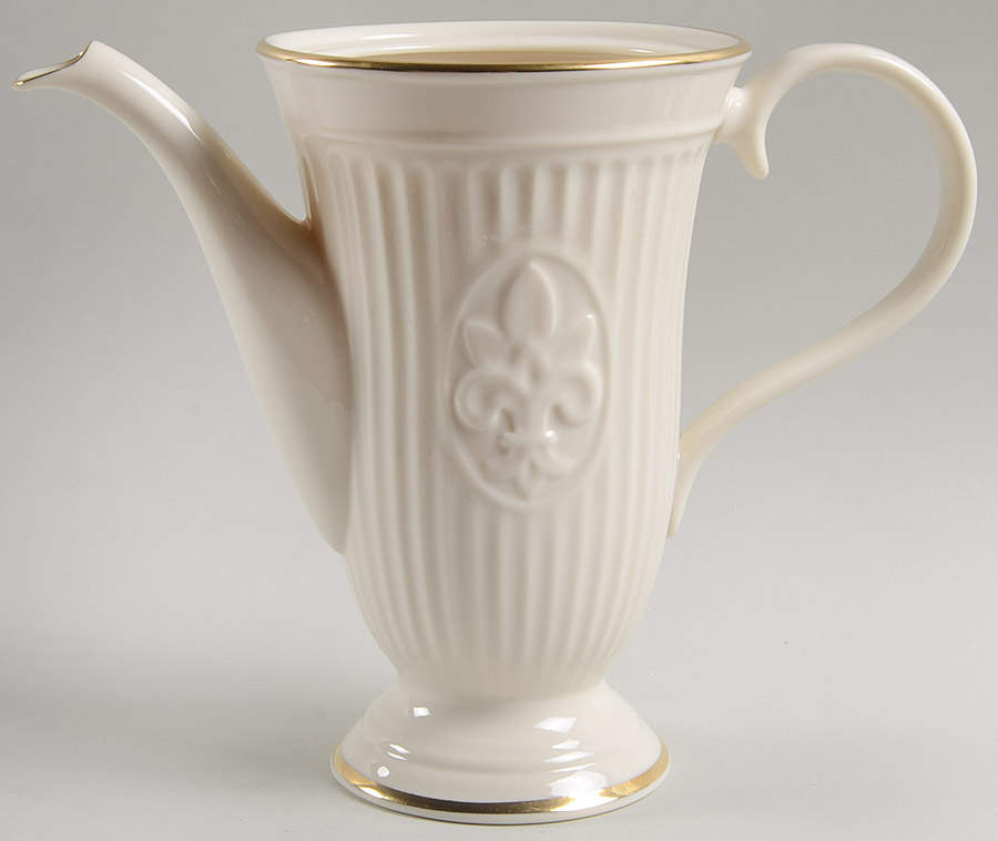 Matelasse Coffee Pot No Lid by Lenox-1