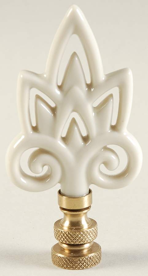 Matelasse Lamp Finial by Lenox-1