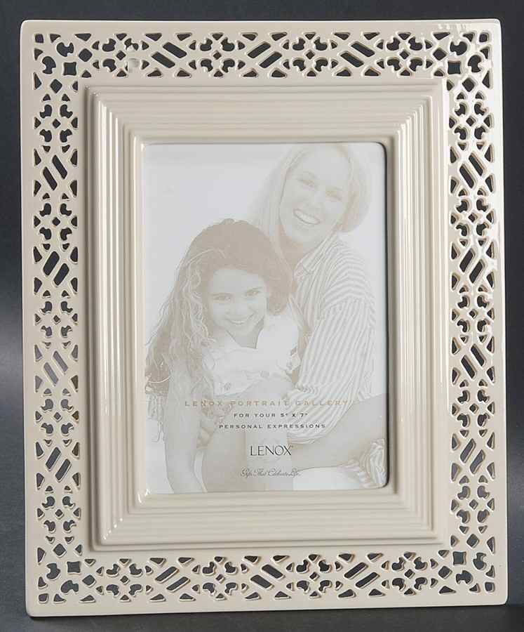 Matelasse Frame-Holds 5" X 7" by Lenox-1