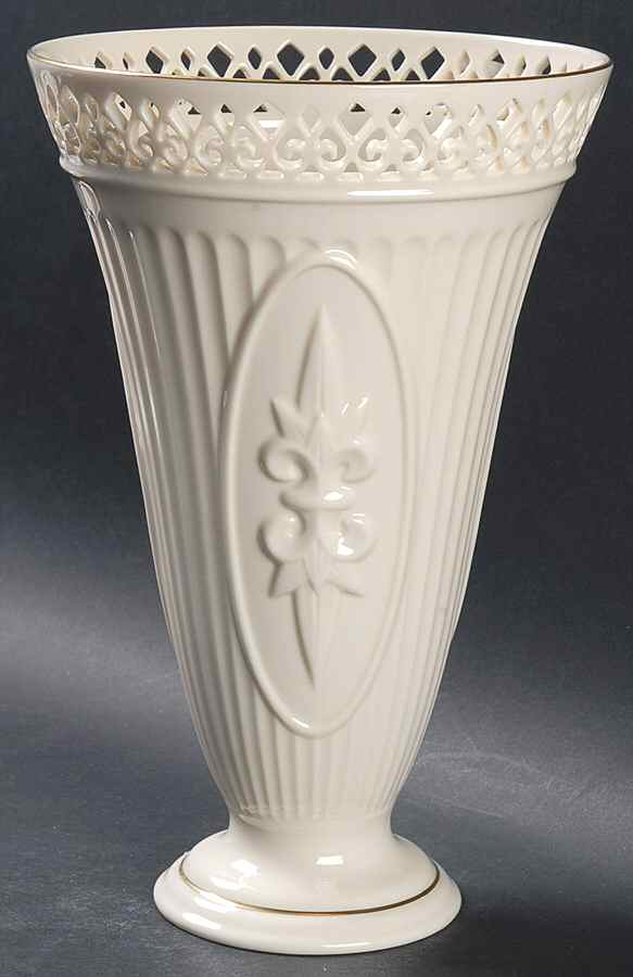 Matelasse 10" Vase by Lenox-1