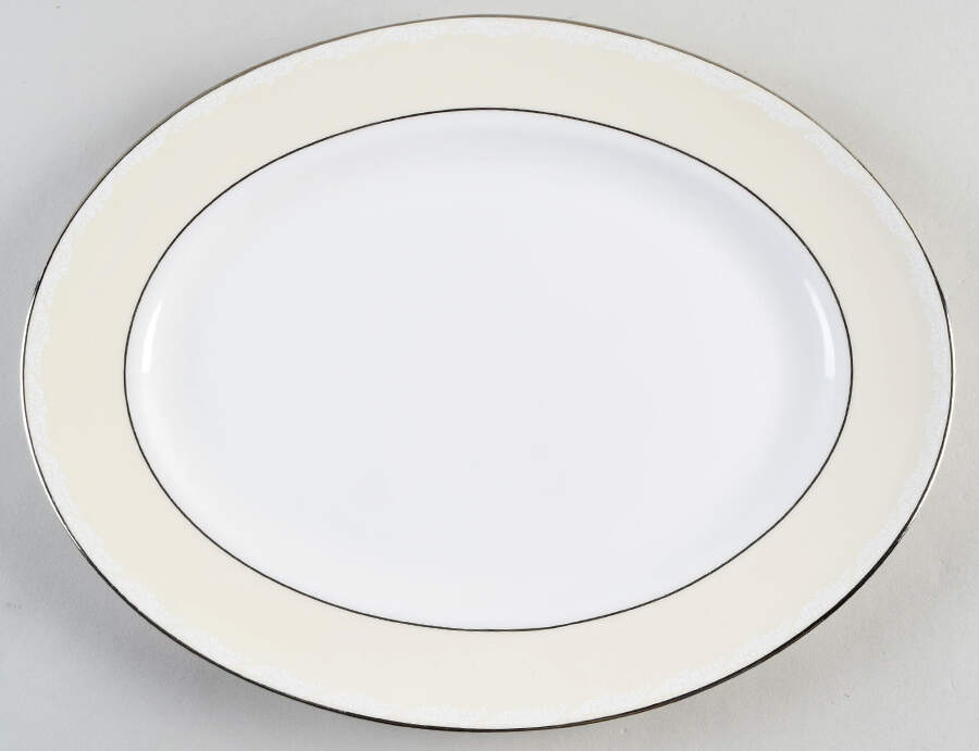 Faith 13" Oval Serving Platter by Lenox-1