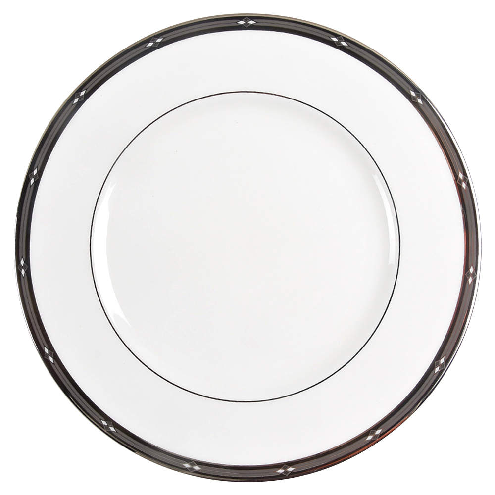 Diamond Solitaire Dinner Plate by Lenox-1