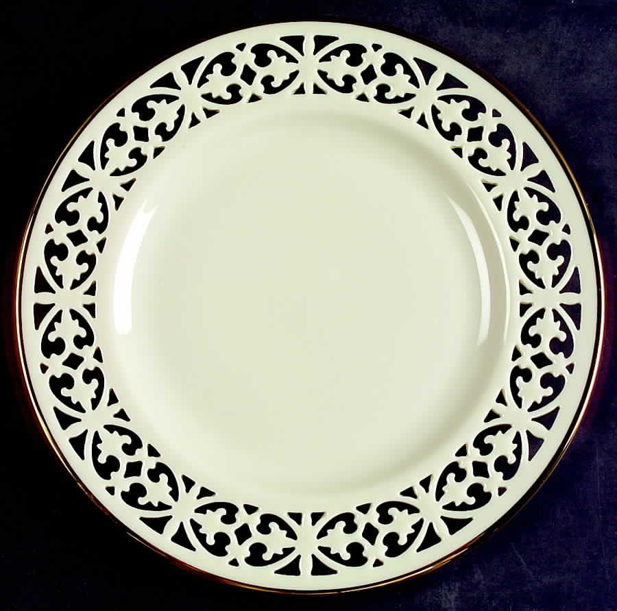 Modano Lace Salad Plate by Lenox-1