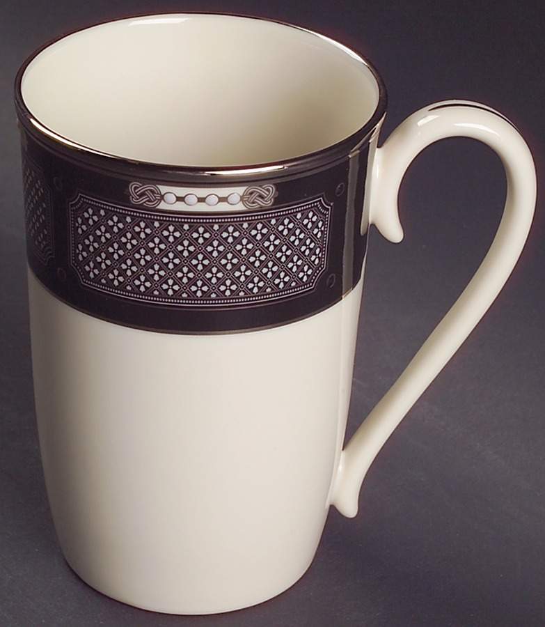 Hancock Platinum (Ivory) Accent Mug by Lenox-1