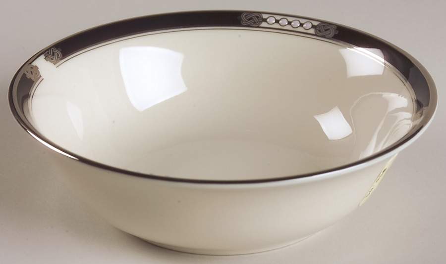 Hancock Platinum (Ivory) Fruit/Dessert (Sauce) Bowl by Lenox-1