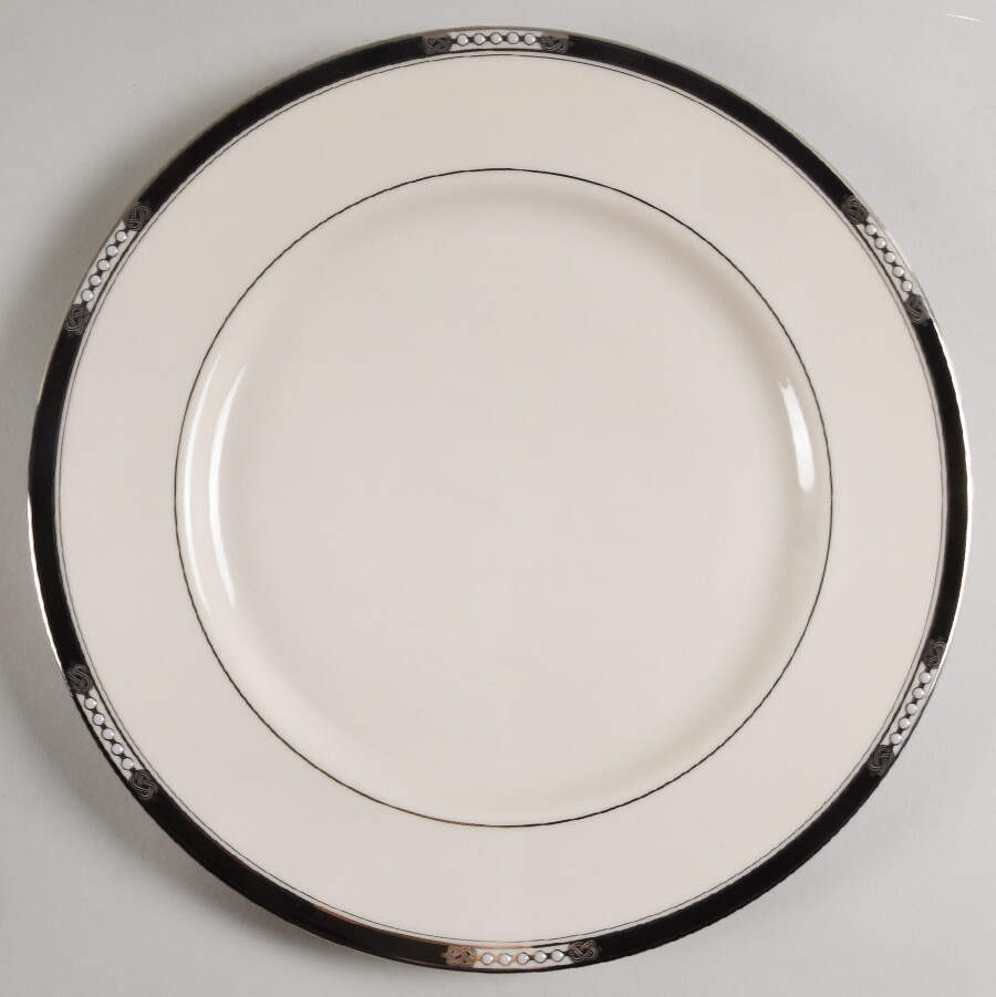 Hancock Platinum (Ivory) Millennium Dinner Plate by Lenox-1