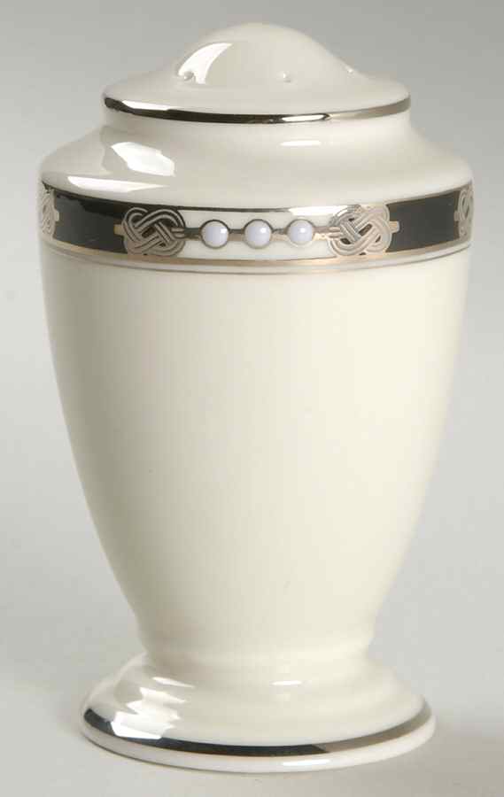 Hancock Platinum (Ivory) Salt Shaker by Lenox-1