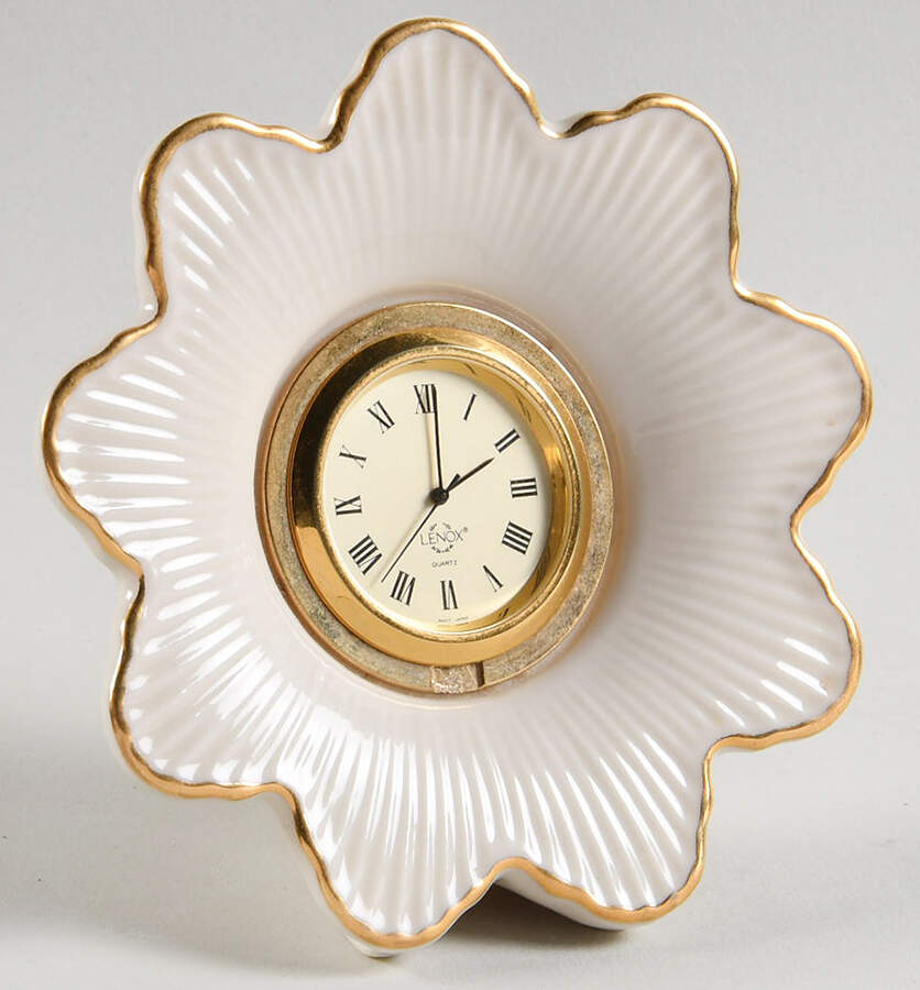 Meridian Collection Quartz Clock by Lenox-1