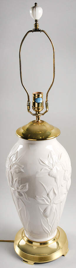 Masterpiece Collection 29" Electric Lamp No Shade by Lenox-1