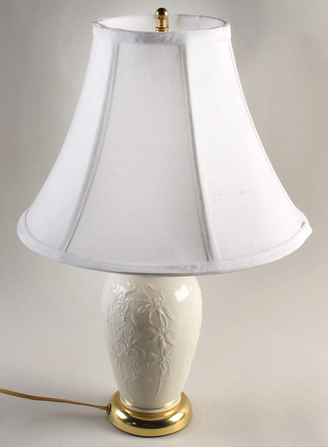 Masterpiece Collection 18" Electric Lamp & Shade by Lenox-1