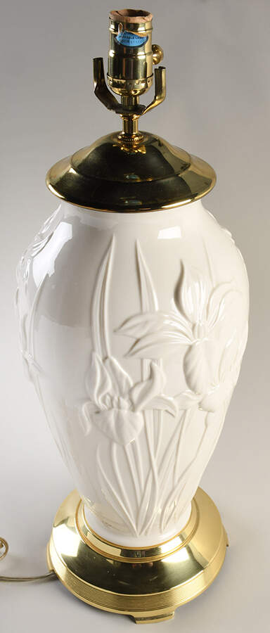 Masterpiece Collection 32" Electric Lamp No Shade by Lenox-1