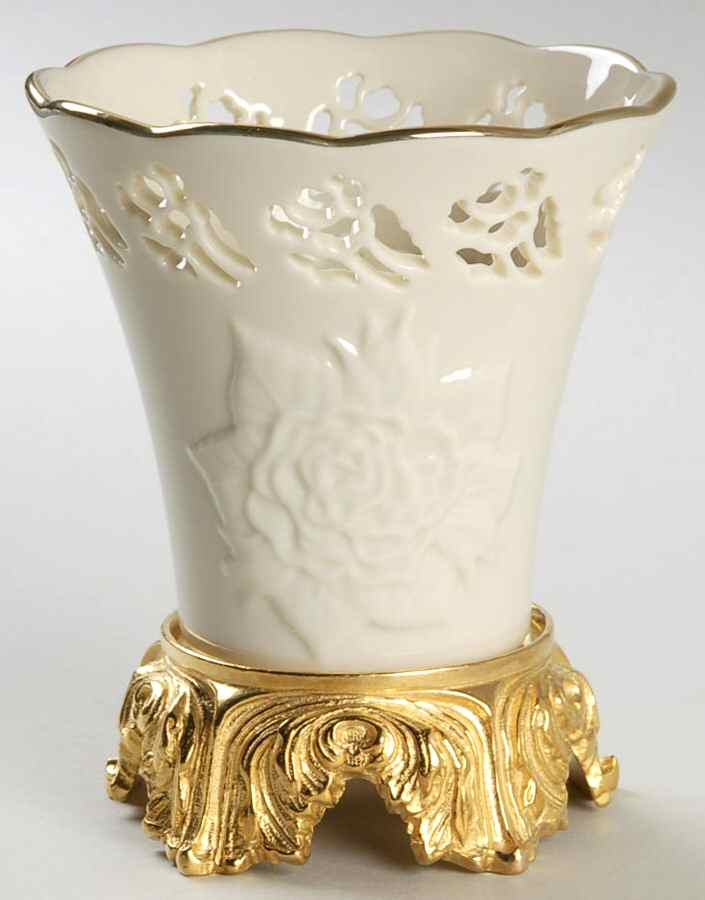 Masterpiece Collection 3" Pierced Votive Candleholder with Metal Stand by Lenox-1