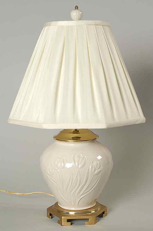 Masterpiece Collection 21" Electric Lamp & Shade by Lenox-1