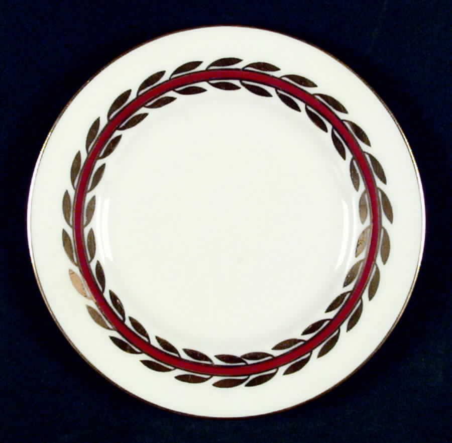 Frontenac Maroon Bread & Butter Plate by Lenox-1
