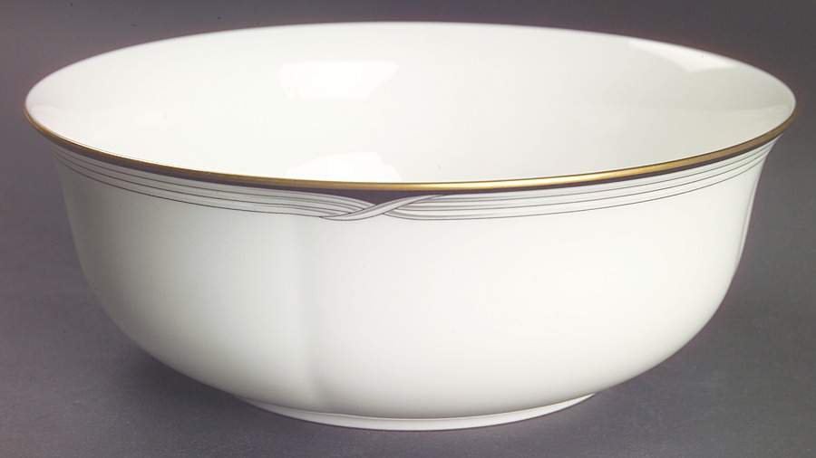 Erica (Japan Backstamp Mark) 8" Round Vegetable Bowl by Lenox-1