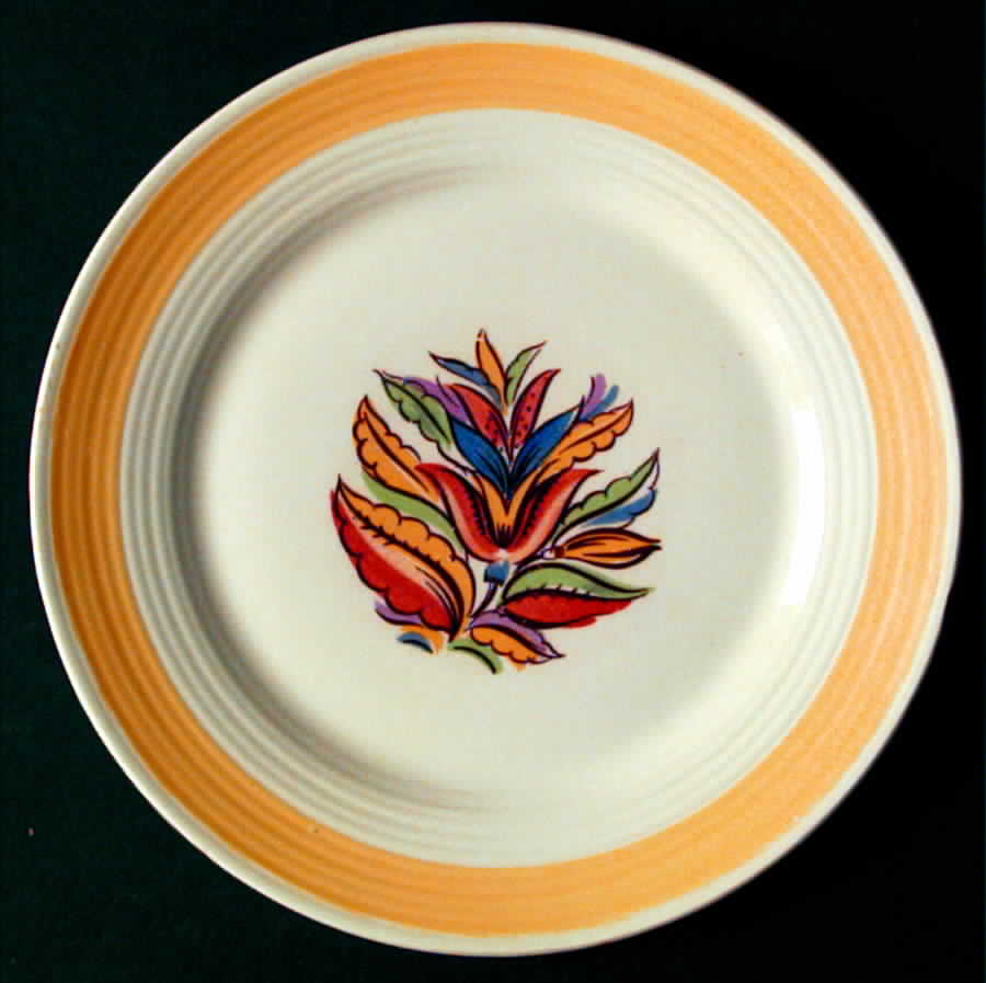 Hollywood Salad Plate by Leigh Potters-1