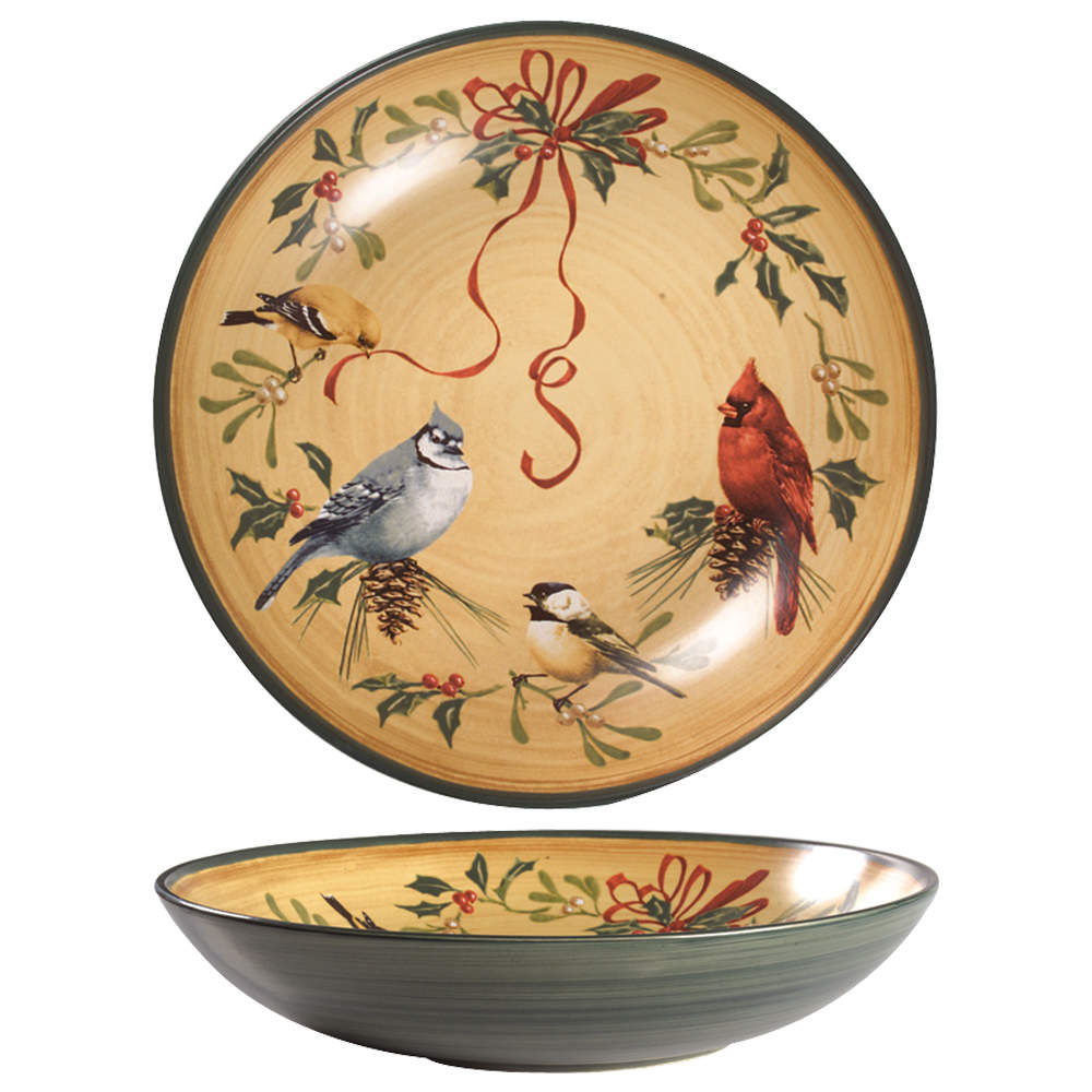 Winter Greetings 14" Pasta Serving Bowl by Lenox-1
