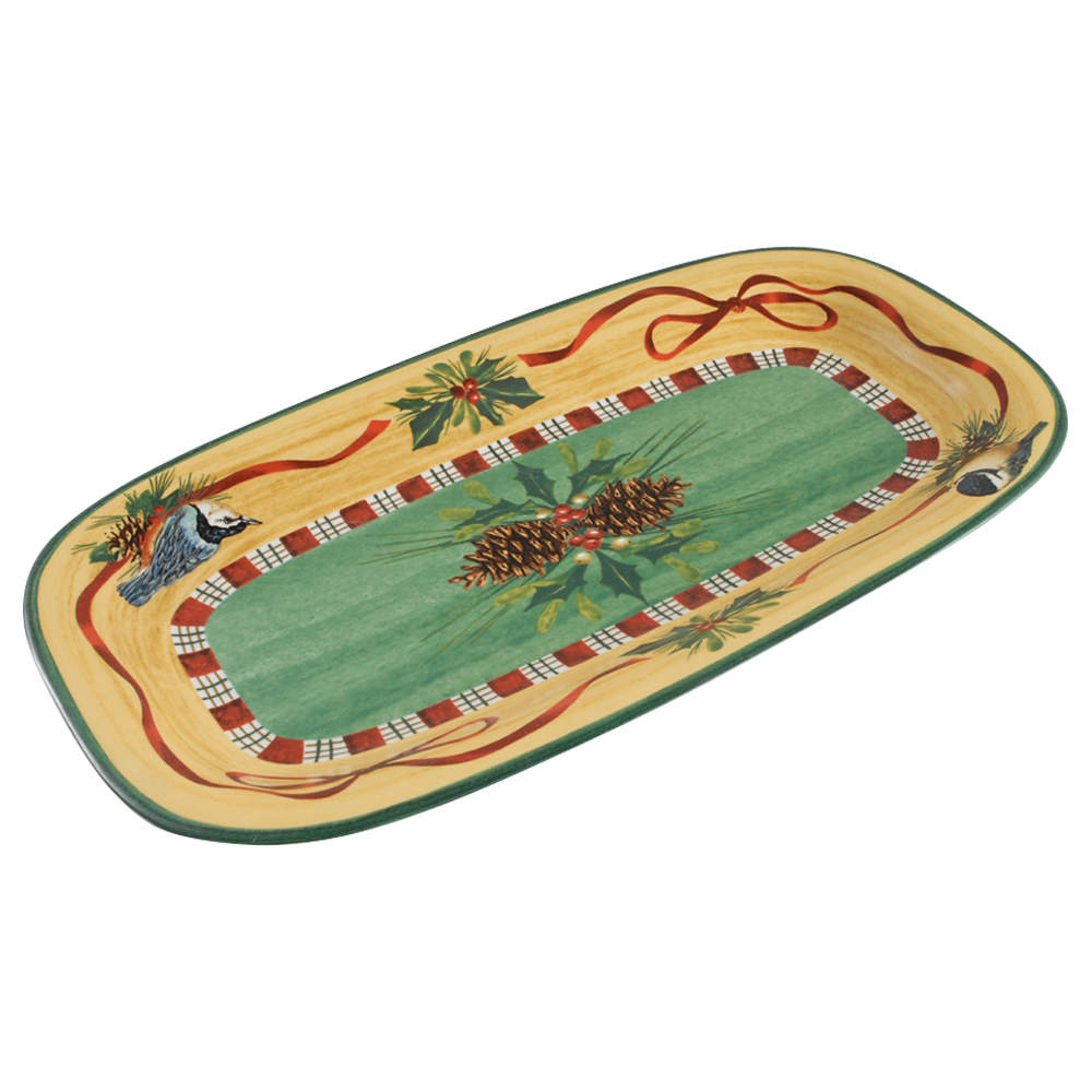 Winter Greetings Hors d'Oeuvre Tray by Lenox-1