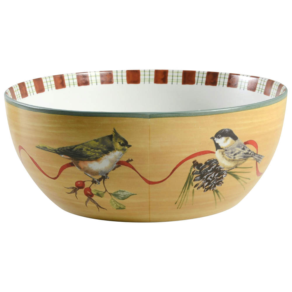 Winter Greetings 10" Large Salad Serving Bowl by Lenox-1