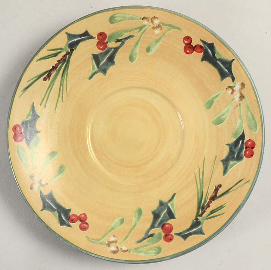 Winter Greetings Saucer for Breakfast Cup by Lenox-1