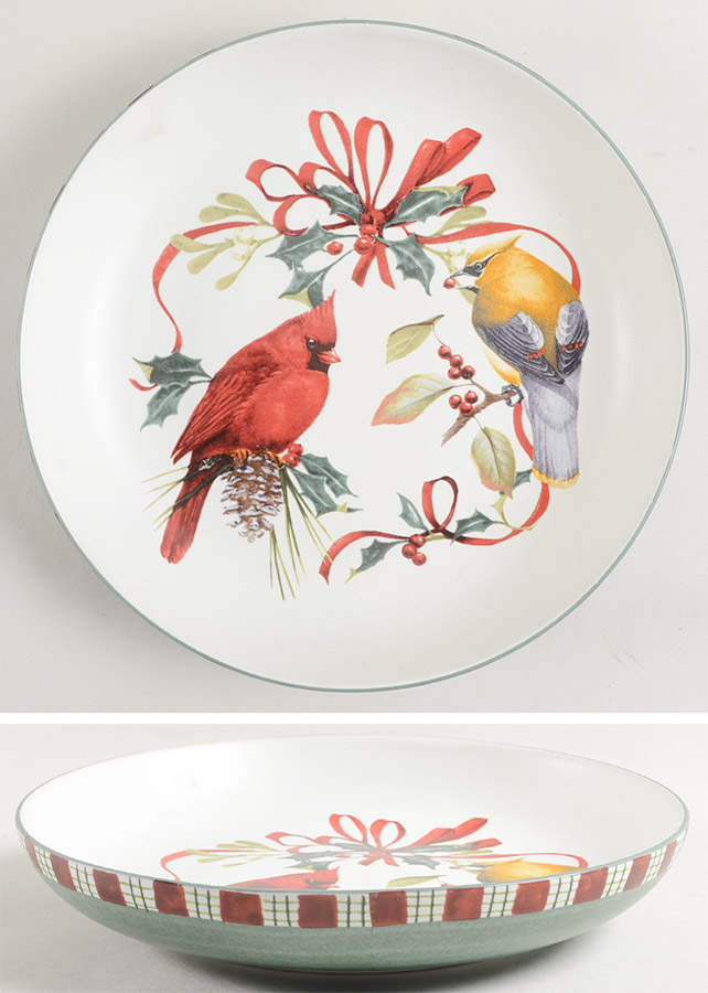 Winter Greetings 9" Individual Pasta Bowl by Lenox-1