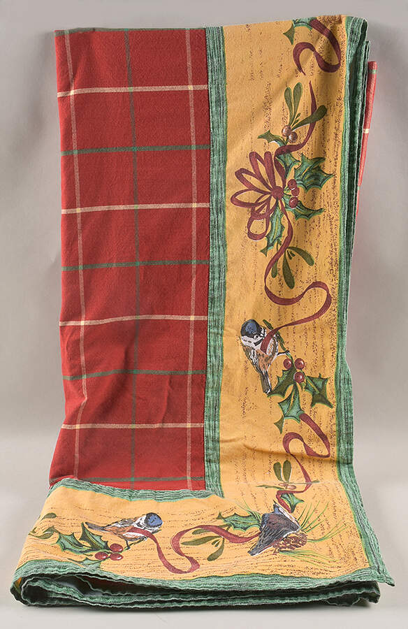Winter Greetings 66" Square Tablecloth by Lenox-1