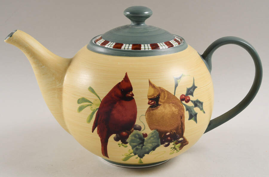 Winter Greetings Teapot & Lid by Lenox-1
