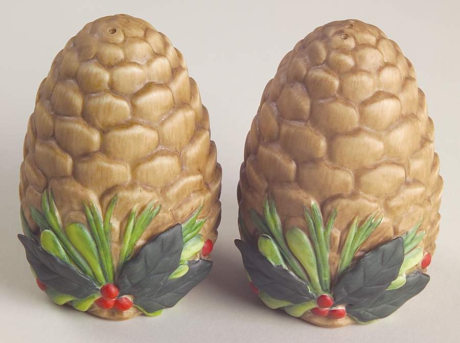 Winter Greetings Figural Salt and Pepper Set by Lenox-1