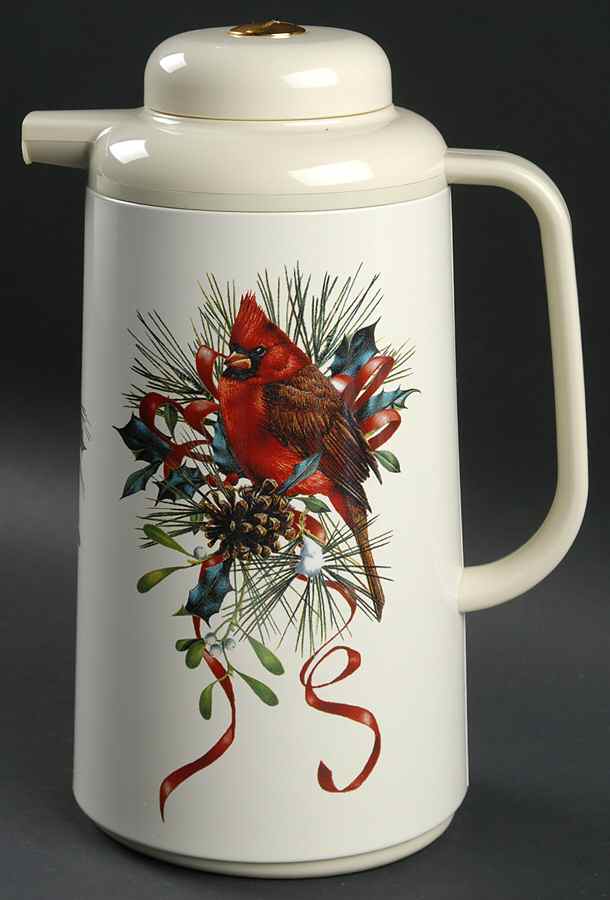 Winter Greetings Plastic Thermos/Carafe & Lid by Lenox-1