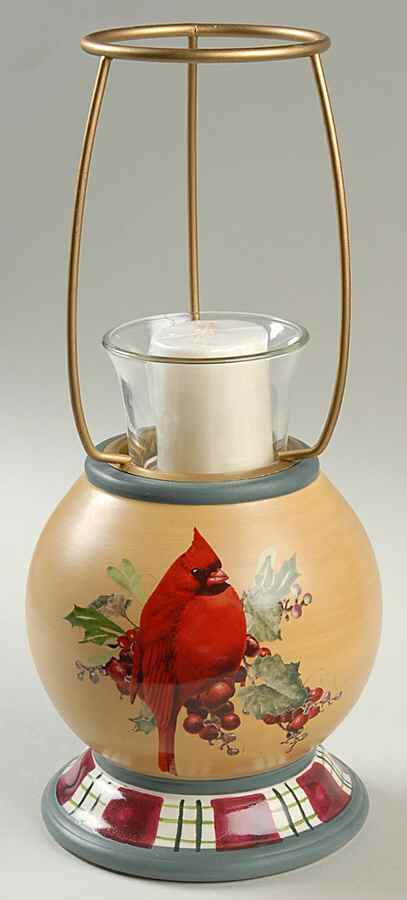 Winter Greetings Candle Lamp No Shade by Lenox-1