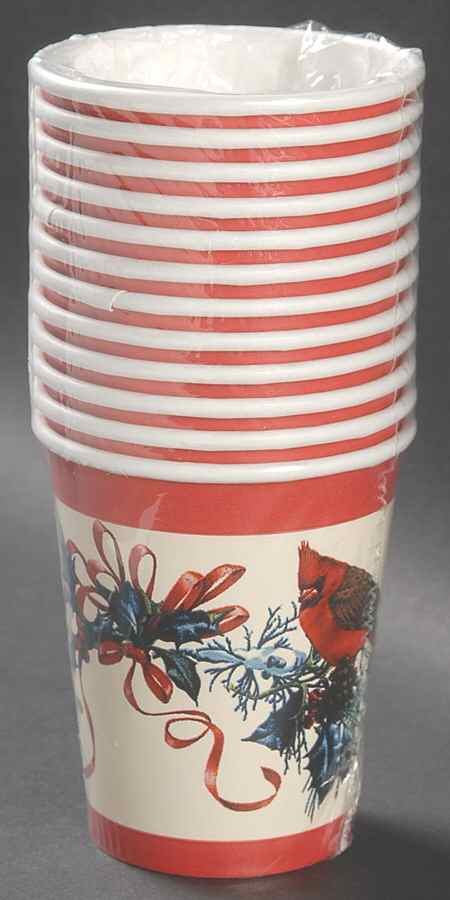 Winter Greetings 8 Oz Paper Hot/Cold Cup - Set of 12 by Lenox-1