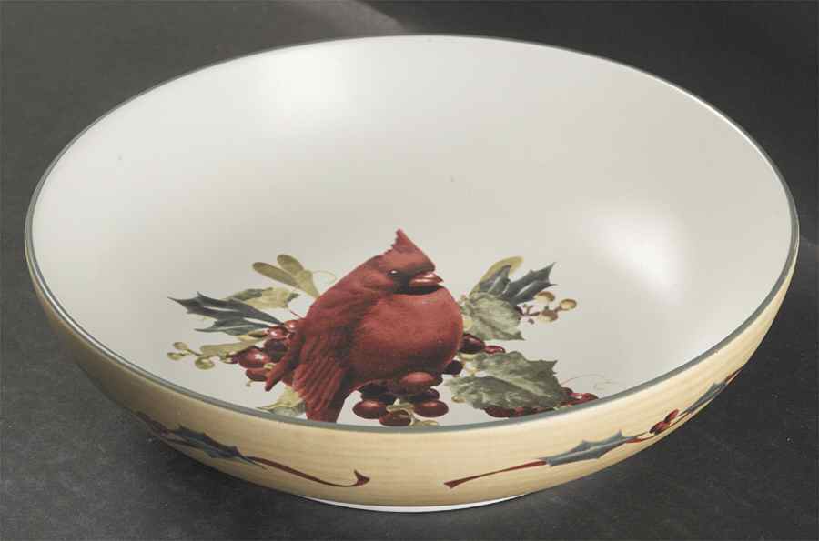 Winter Greetings 9" Round Vegetable Bowl by Lenox-1