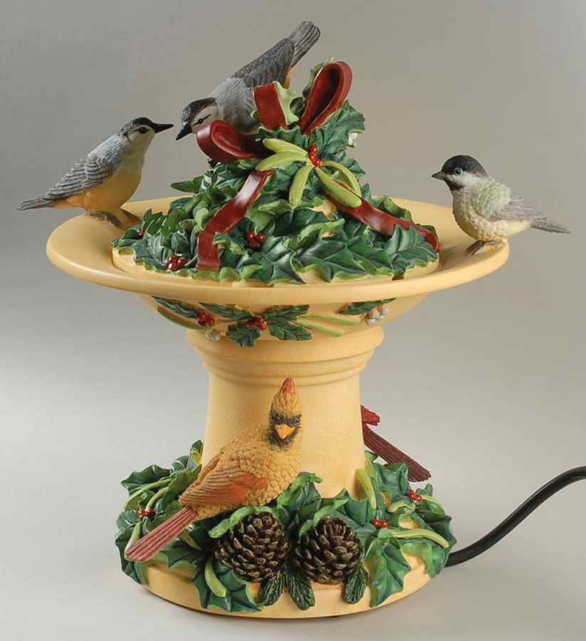 Winter Greetings Electric Water Fountain by Lenox-1