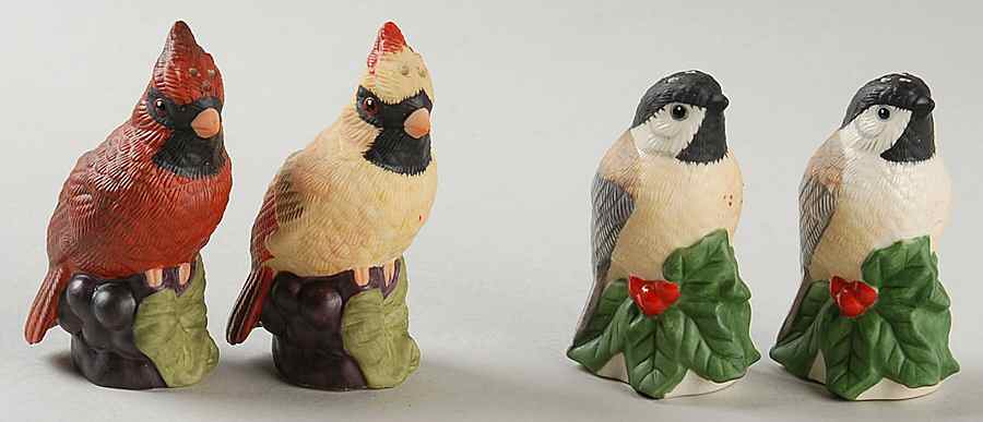Winter Greetings (Set of 2) Figural Salt and Pepper Set by Lenox-1