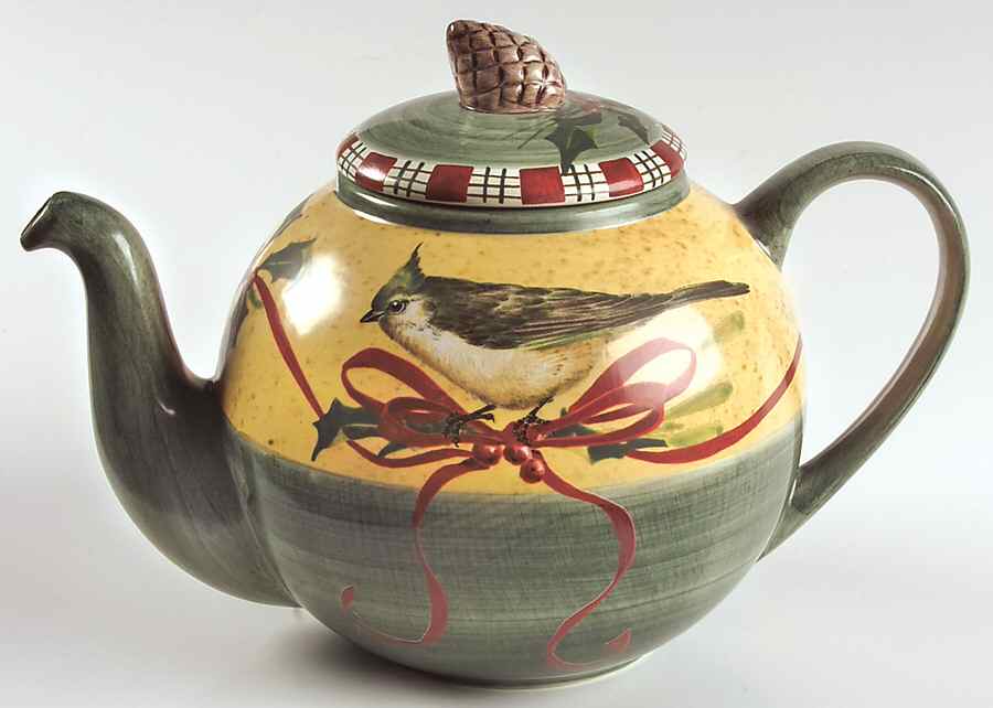 Winter Greetings Teapot & Lid by Lenox-1