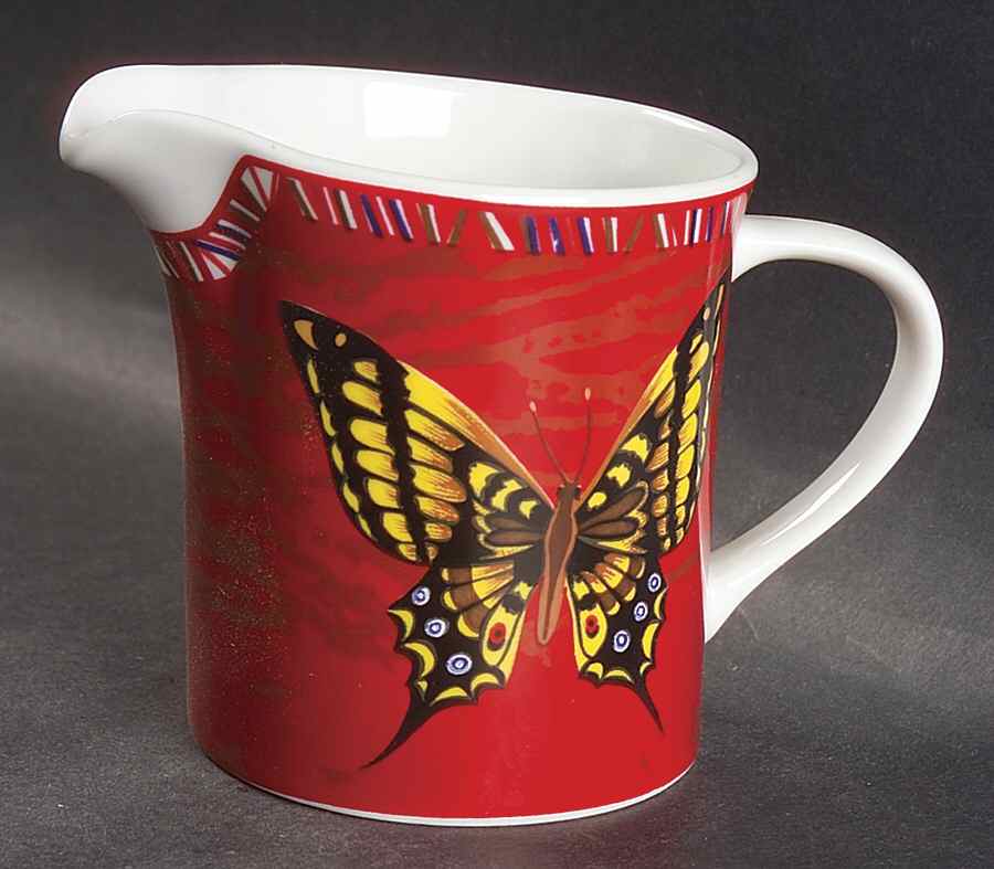 Maesto Red Creamer by Lynn's China-1