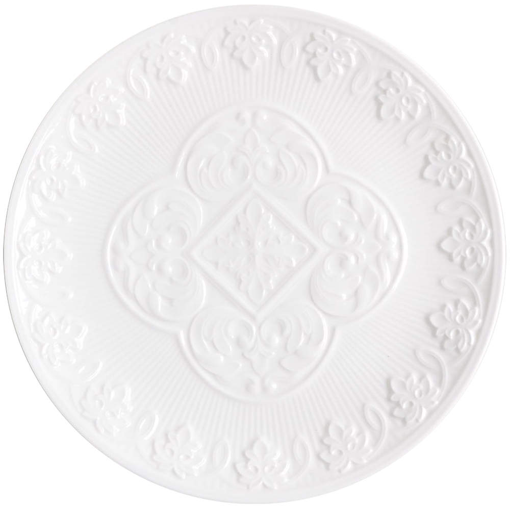 Damasse (No Trim) Accent Luncheon Plate by Lenox-1