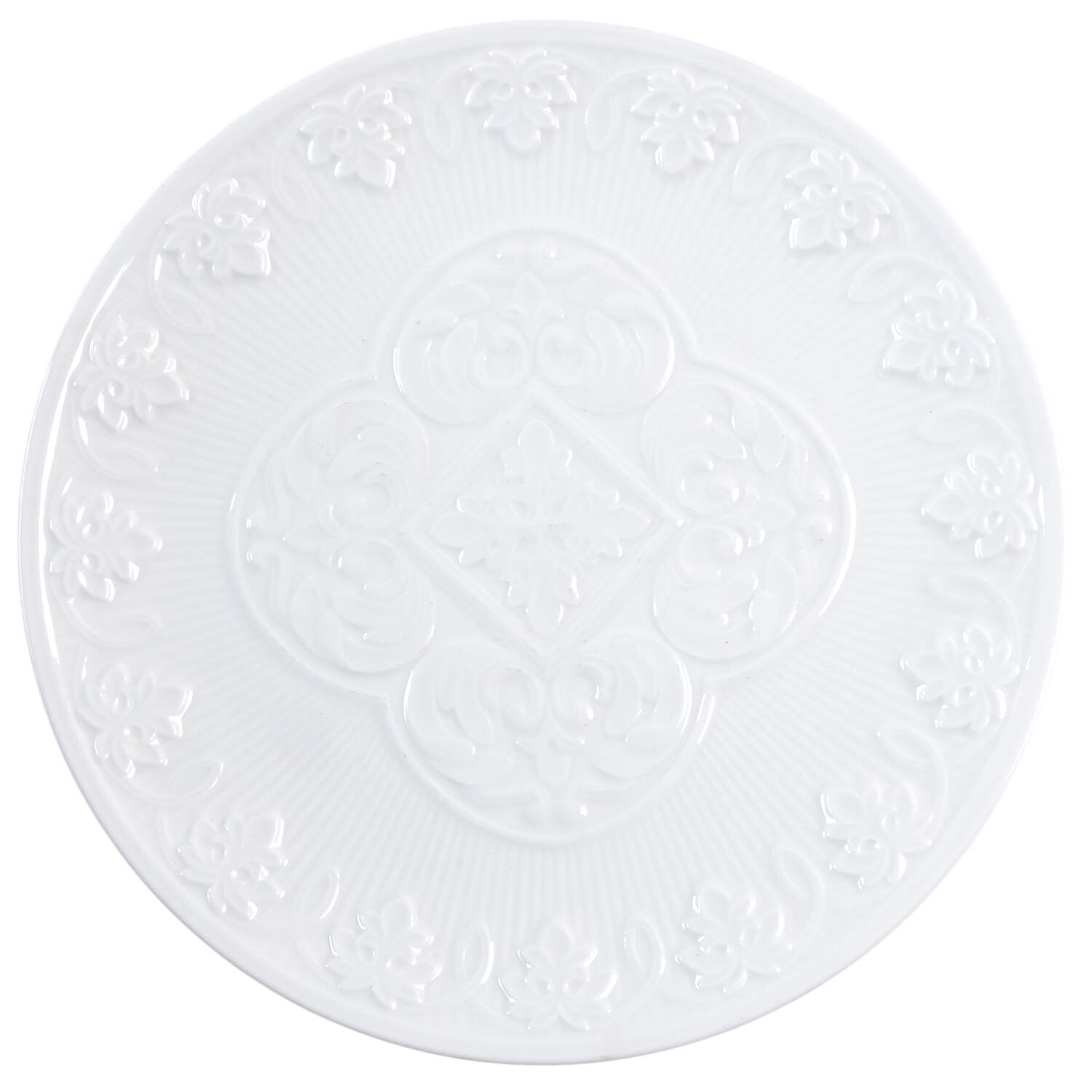 Damasse (No Trim) Accent Luncheon Plate by Lenox-1