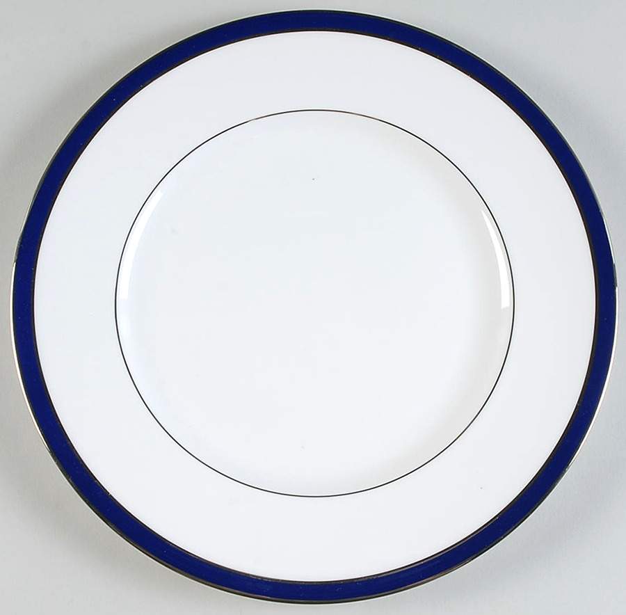 Federal Cobalt Platinum Dinner Plate by Lenox-1
