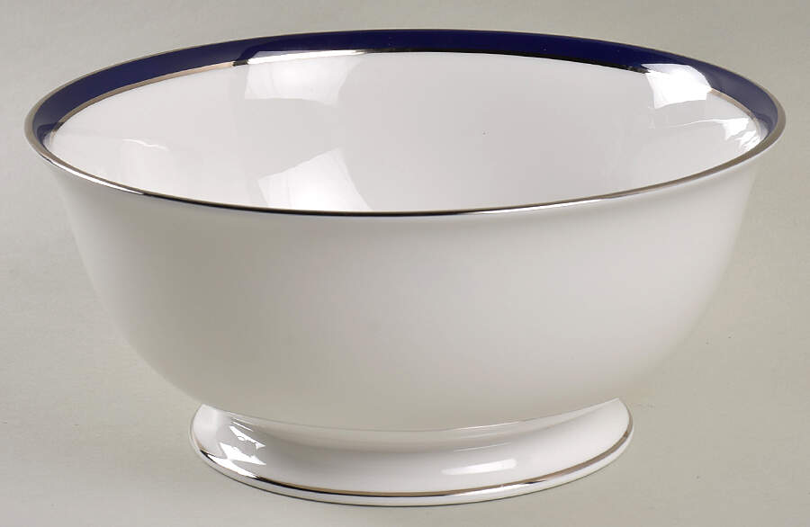 Federal Cobalt Platinum 8" Round Vegetable by Lenox-1
