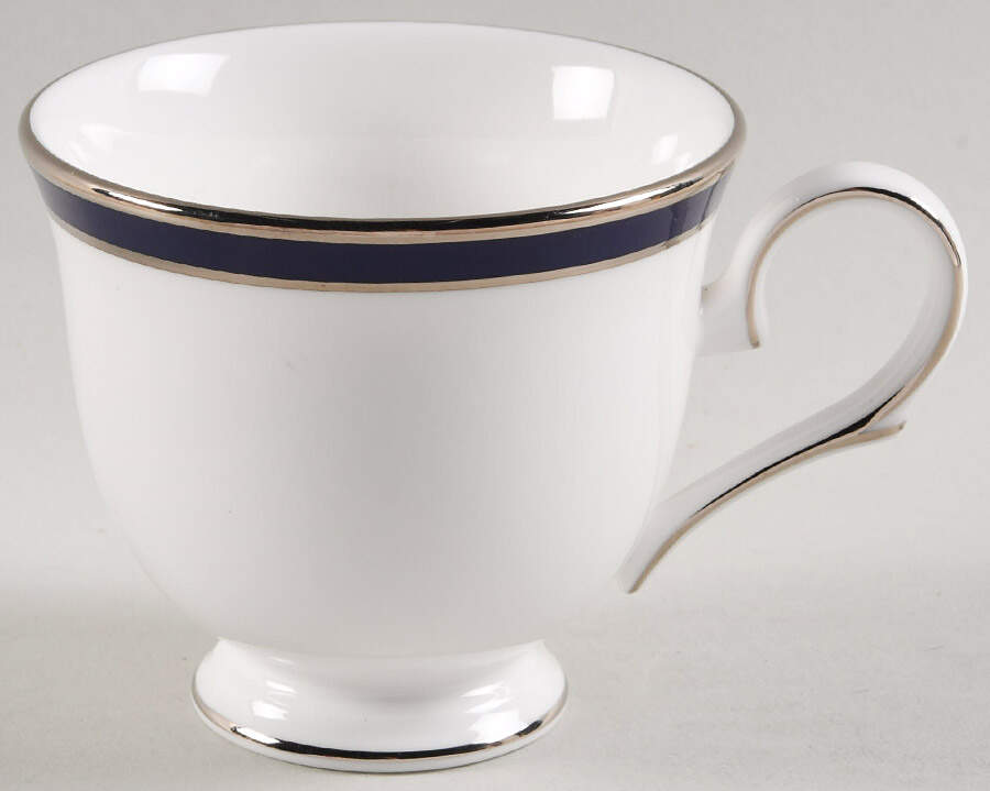 Federal Cobalt Platinum Footed Cup by Lenox-1