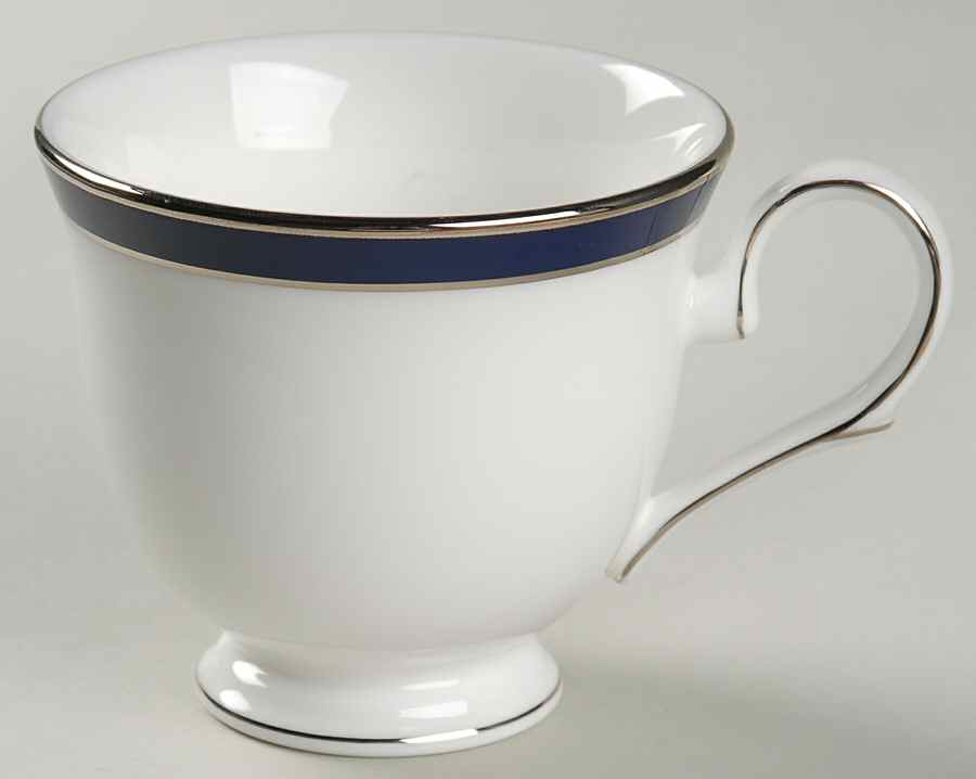 Federal Cobalt Platinum Footed Cup by Lenox-1