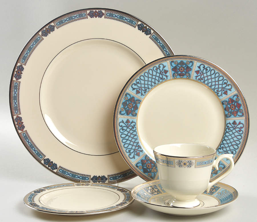 Jewels Sapphire 5 Piece Place Setting by Lenox-1