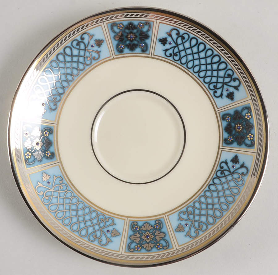 Jewels Sapphire Saucer for Footed Cup by Lenox-1