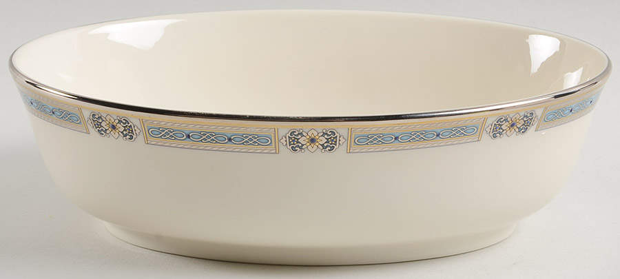 Jewels Sapphire 9" Oval Vegetable Bowl by Lenox-1