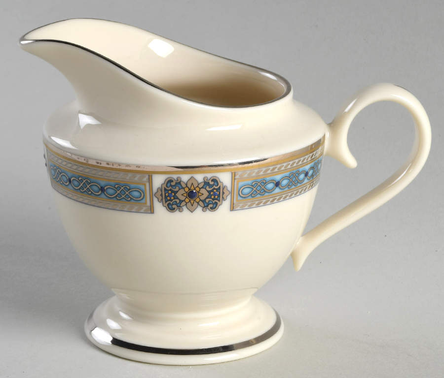 Jewels Sapphire 1999 Shape Creamer by Lenox-1