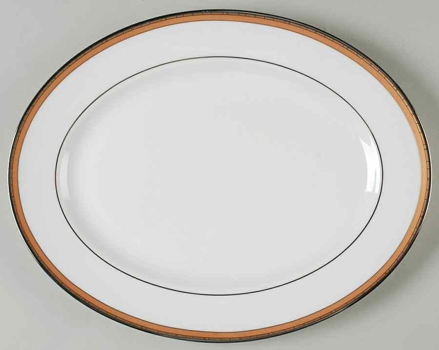 Kyoto 13" Oval Serving Platter by Lenox-1